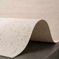 Revêtement de façade léger 600x1200 en poudre de pierre naturelle, classe A, résistant au feu, imperméable, flexible, plaque de pierre souple