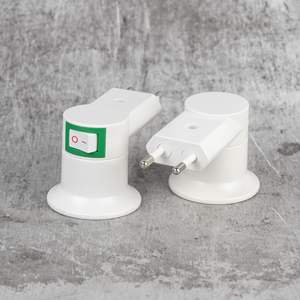 Portalámparas de Pared <span class=keywords><strong>Extensible</strong></span> de Plástico Aulipur E27 con Enchufe Europeo, Diseño en Forma de Tubo con Interruptor - Product Image 2