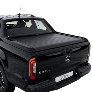 Couverture de benne électrique rétractable pour pick-up, en alliage d'aluminium, noire, sans perçage, pour <span class=keywords><strong>Mercedes</strong></span>- <span class=keywords><strong>X350</strong></span> - Product Image 3