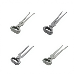 Cortauñas Profesionales Surtechs, Herramienta de Herrador, Acero de Alta Calidad, Reutilizables, Duraderas, Ligeras, para el Cuidado de Animales, Cortador para Caballos - Product Image 1