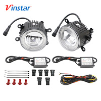 Vinstar Exclusif Universel IP67 10W Feux Antibrouillard LED et Feux de Jour pour Ford Fusion Focus Fiesta Mustang