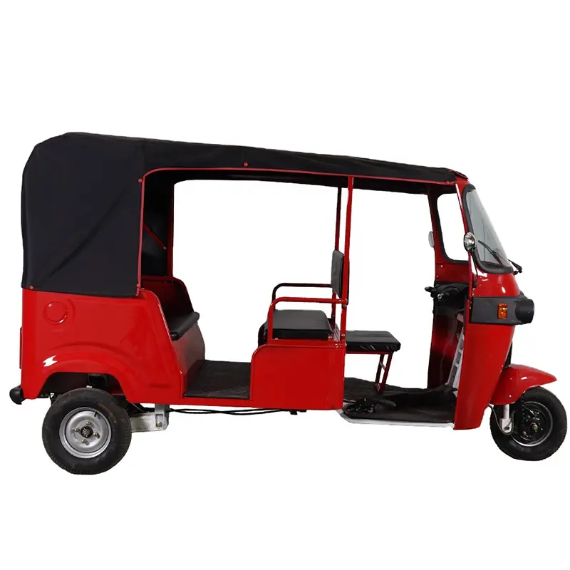 E Tricycle Tuk Tuk Taxi 3 Wheel Small Bus Battery Operated Electric Auto Rickshaw Commercial Tricycles For Passengers
