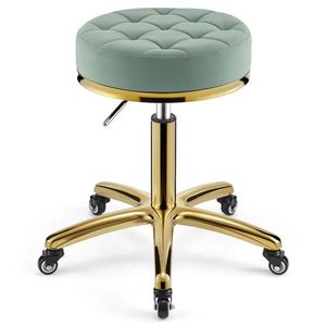 Sillón de belleza con ruedas, silla de peluquería, banco de trabajo grande especial para salón de belleza, silla elevadora y giratoria - Product Image 2