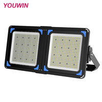 Projecteur LED extérieur à mât haut Youwin en gros, 1200W Meanwell, aluminium noir, IP67, IRC>70, pour applications de stades