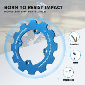 Protector de Cadena Trasero Doble NICECNC para Yamaha <span class=keywords><strong>Raptor</strong></span> <span class=keywords><strong>700R</strong></span> 700 2006-2021 <span class=keywords><strong>2022</strong></span> 2023 2024 2025 2026 - Product Image 2