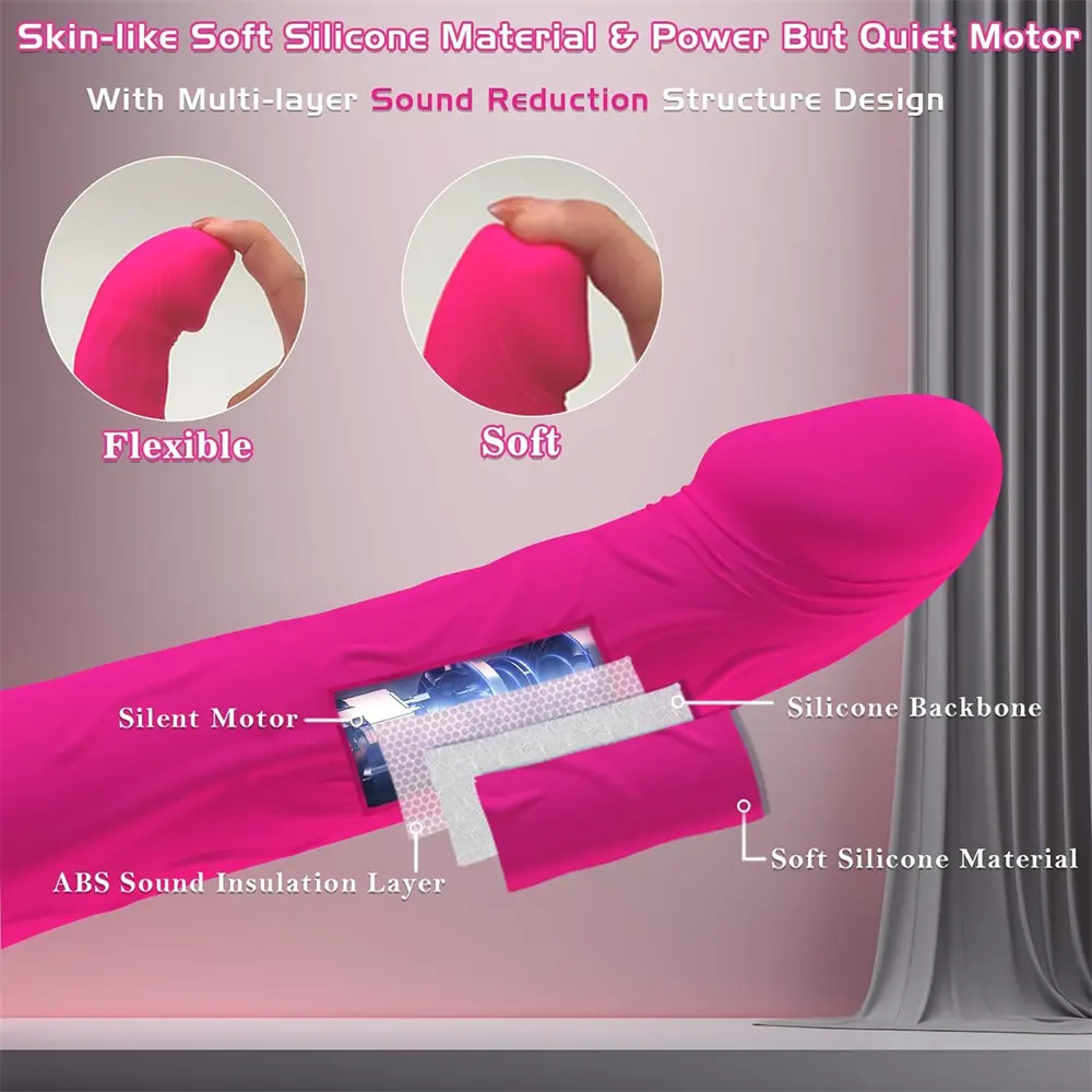 Juguetes sexuales Neonislands placer silicona suave Anal punto G clítoris pezón vibradores realista empuje vibrador consolador para mujeres