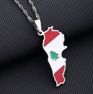 Collar de Acero Inoxidable Plateado de Etiopía para Hombre y Mujer, Estilo Étnico, Collar para Parejas, Accesorios Transfronterizos - Product Image 6