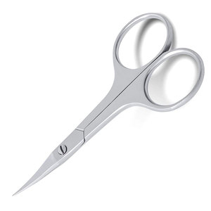 Ciseaux à cils professionnels OEM en acier inoxydable, outil de toilettage des cils, accessoires de maquillage, fournitures de salon, ciseaux à cils - Product Image 3