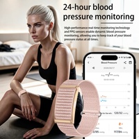 Bracelet intelligent sans écran GE54, ECG, fréquence cardiaque, pression artérielle, moniteur de sommeil, HRV, étanche IP68, tracker de fitness, plus de 120 modes sportifs