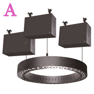 Nhiệm vụ nặng nề động chùm Vòng DMX tời giai đoạn động học dẫn nâng chùm Vòng tròn vòng ánh sáng cho hộp đêm bên Disco Show DJ Bar - Product Image 1