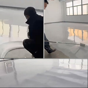 <span class=keywords><strong>Revêtement</strong></span> de peinture de sol en sable de couleur époxy auto-nivelant <span class=keywords><strong>antidérapant</strong></span> et résistant à l'usure de haute qualité pour sols extérieurs/intérieurs - Product Image 3