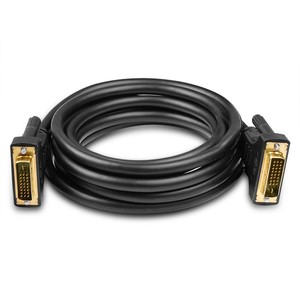 Câble DVI plaqué or DFX 1,8 m 24+1 Dual Link, câble vidéo HD 1080P flexible avec noyaux de ferrite pour moniteur de jeu et carte graphique - Product Image 4