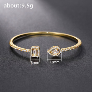 Minimalist Open Cuff Bracelet for Women Elegant Party Fashion Jewelry Gift - Product Image 4