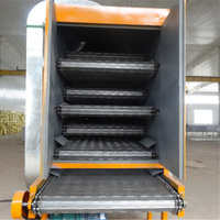 Tekfood Fabriek Fruit Groenten Vlees Kruiden Wortels Continue Hete Lucht Drogen Lijn Industriële Mesh Band Droger Machine
