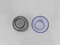 Capuchon décoratif extérieur pour bouteille PS 60 mm, ornements multicolores en option pour la décoration de contenants de boissons, approvisionnement en gros