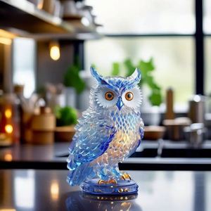 Personalized Acrylic Animal Figurines with Engraved Messages for Home Decor, Perfect for Birthday, Thanksgiving, Mother's Day - Product Image 2