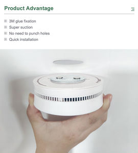 Trois m adhésif D70/50 support magnétique détecteur de fumée sortie d'usine support magnétique - Product Image 6