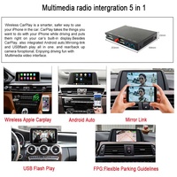 CIC-caja de carplay inalámbrica NBT para MINI Cooper R55 F55 F56 R56 R57 R58 R59 R60, adaptador automático para llamadas de música, android