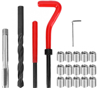 Kit de réparation de filetages M5-M12 en acier inoxydable, boîte OEM pour la restauration des filetages endommagés du bloc moteur
