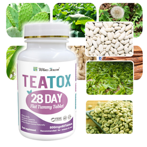 חדש באיכות גבוהה teatox 28 יום טבליות לעיסה זמין שומנים תוספי תזונה עבור משקל אובדן - Product Image 3