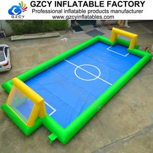 Il <span class=keywords><strong>campo</strong></span> di calcio gonfiabile all'ingrosso del <span class=keywords><strong>campo</strong></span> di calcio del PVC con il modello della tela cerata del ventilatore con il Logo stampato include gli accessori di riparazione - Product Image 5