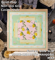 Tapis de Mahjong Américain Ultime en Gros, en Stock, Absorbant l'Eau, Antidérapant et Silencieux pour Tables de Jeu à Domicile