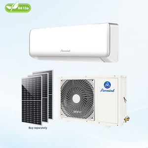 Aire Acondicionado Híbrido Solar AC/DC Directo de Fábrica 9000-24000 BTU R410A <span class=keywords><strong>con</strong></span> Control WiFi, Alimentación Solar Híbrida para Exteriores/RV/Auto/Hotel - Product Image 1