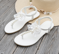 Sandales d'été pour femmes, tongs légères, chaussures plates de créateur, chaussures de plage pour les vacances, Zapatos De Mujer