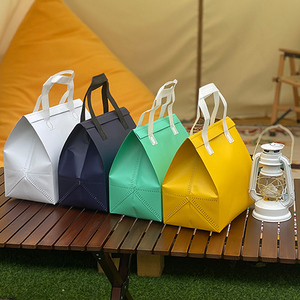 Bolsa Térmica Personalizada al por Mayor para Alimentos, Bolsa Aislante de Tela No Tejida para Comida para Llevar - Product Image 1