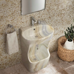 Lavabo Bidet <span class=keywords><strong>bagno</strong></span> musulmano <span class=keywords><strong>moderno</strong></span> Wudu piedi piedistallo Lavabo <span class=keywords><strong>lavandino</strong></span> per uso sanitario domestico - Product Image 3