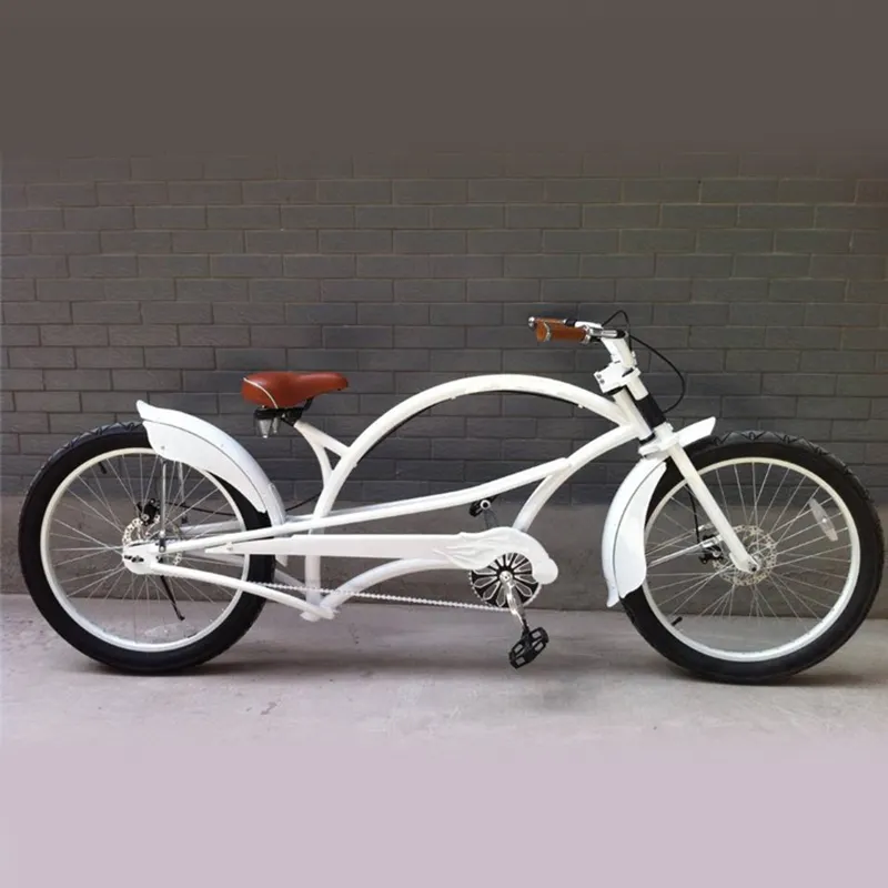 Педаль из алюминиевого сплава модный Односкоростной велосипед для взрослых китайский завод новый дизайн с дисковым тормозом велосипед чоппер