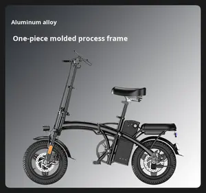 Mini vélo électrique pliable <span class=keywords><strong>HITWAY</strong></span> BK35s avec pneus larges 16*2.5'', moteur arrière 36V 350W, cadre en alliage d'aluminium, certifié CE, vente en gros - Product Image 5