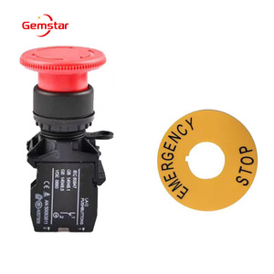 LAY5-ES542 Machine <strong>Push</strong> Pull Emergency Stop <strong>Button</strong> Guard <strong>Button</strong> <strong>Switch</strong> 22mm <strong>Push</strong> <strong>Button</strong> <strong>Switches</strong> - Product Image 6