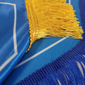 Bandiera della partita bandiera del tifoso bandiera decorativa della squadra di calcio Logo personalizzato stampato su due lati 100% poliestere satinato impermeabile - Product Image 6