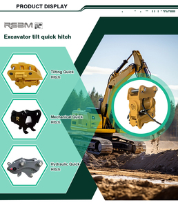 Inclinazione RSBM girevole attacco rapido per escavatori attacco efficiente per attrezzature edili - Product Image 6