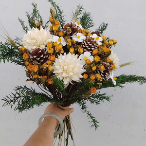 Ramo de <span class=keywords><strong>flores</strong></span> <span class=keywords><strong>silvestres</strong></span> I73, decoración rústica preservada eterna, <span class=keywords><strong>flores</strong></span> secas hechas a mano para Resina - Product Image 6
