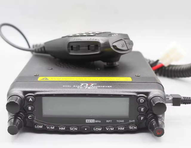Dual Band TYT Th7800 Ham Vehicle Mobile Transceiver 136-174_400-480mhz 50W Output Power DTMF Channel Storage