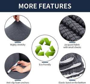 Funda de Sofá Elástica y Extensible TSingYi de Venta al por Mayor para Decoración del Hogar, Tamaño Individual, Protección para Uso Doméstico - Product Image 6