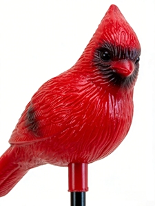 Luci Solari Cardinal per Esterni, Decorazione da Giardino a Forma <span class=keywords><strong>di</strong></span> Uccello Rosso, per Patio e Prato - Product Image 2
