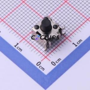 TS-1045AD-A6B2-D2 Tactile Switch SMD,6x6mm Switch Single Pole Single Throw Round Button 1.8N 7.5mm - Product Image 1