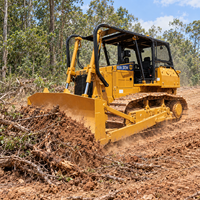 Bulldozer Crawler Tipe SEM 822D FR 26 Ton, Hidrostatis, Tugas Berat, Efisien untuk Pembersihan Lahan Kehutanan, Laris Terjual