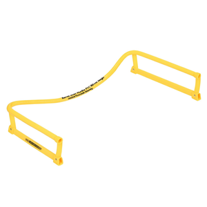 Barre de saut PVC 50 cm de hauteur, barre transversale de 80 cm, équipement d'entraînement d'agilité - Product Image 2