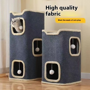 Robuste Reise-Hundematte Rutschfeste Aktive Hängematte Modernes Einfarbiges Muster Wasserdichter Autositz-Schutz für Haustiere - Product Image 2