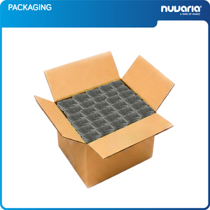 Spugne abrasive in lana d'acciaio con sapone incorporato, scrubber per pulizia intensiva per cucina e uso domestico - Product Image 5