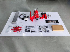 طقم شاحن توربيني جديد عالي الدقة من YIZHUO-RACING بتصميم مزدوج اللولب للتحكم في تعزيز الأداء لمحرك نيسان تيرا سعة <span class=keywords><strong>2</strong></span>.5 لتر - Product Image 6