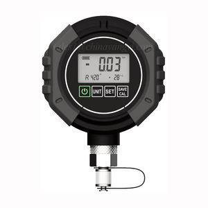 Pengukur Vakum Digital Micron <span class=keywords><strong>Vacuum</strong></span> <span class=keywords><strong>Gauge</strong></span> 1/4 Inch dengan Adaptor T, Penguji Tekanan Vakum Refrigeran dengan Sensor <span class=keywords><strong>Pirani</strong></span> - Product Image 3