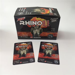 5G Vial Rhino 69 7 Medizin-Pillen-Kapsel-Flasche mit 3D-Effekt zur Männlichen Verbesserung, Crazy Rhino 69 7 Kapseln - Product Image 4