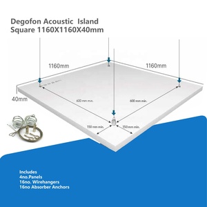 Panneaux <span class=keywords><strong>de</strong></span> plafond Radeaux acoustiques Panneaux acoustiques pour salle <span class=keywords><strong>de</strong></span> classe Nouveau design Insonorisé Acheter à bas <span class=keywords><strong>prix</strong></span> Absorbant le son - Product Image 3