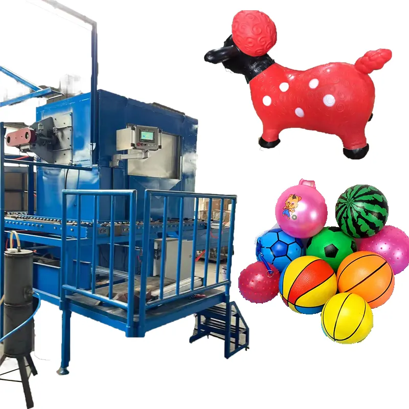 PVCペーストサッカーボール製造機おもちゃ回転成形機熱成形機