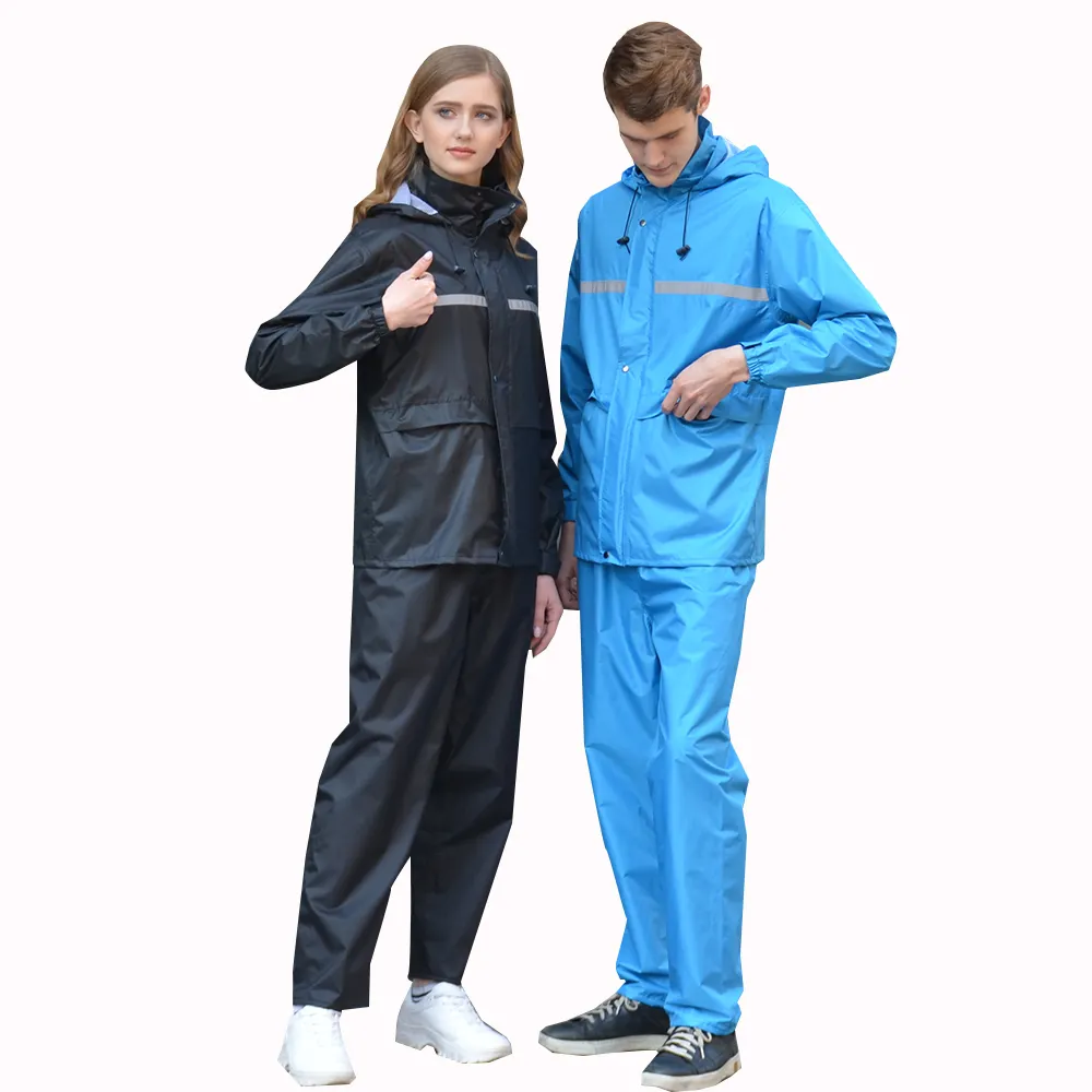 Factory sale waterproof breathable pvc raincoat and winter mens rain jacket